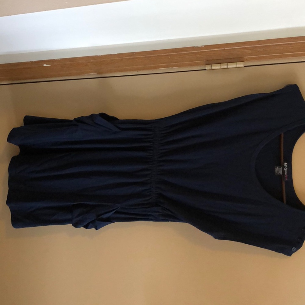 Blue dress